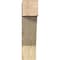 Ekena Millwork Traditional Block Rough Sawn Bracket, Douglas Fir, 6"W x 20"D x 24"H BKT06X20X24TRA05RDF - alternate 4